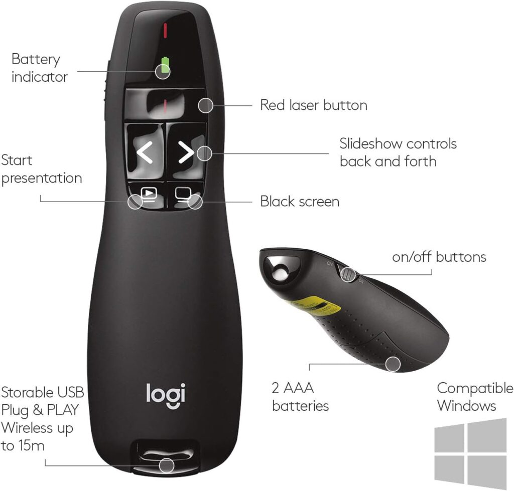 Logitech Wireless Presenter R400